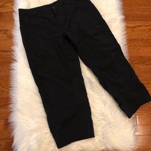 Mountain Hardwear Hiking Outdoors Nylon Pants Black Size 8